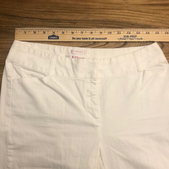Nine & Co white capri pants - Picture 5 of 9